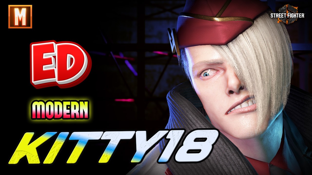 SF6 🔥 Kitty18 ED Modern Controls, Maximum Damage (ED) 💥🎮 Street Fighter 6 High-Level Gameplay
