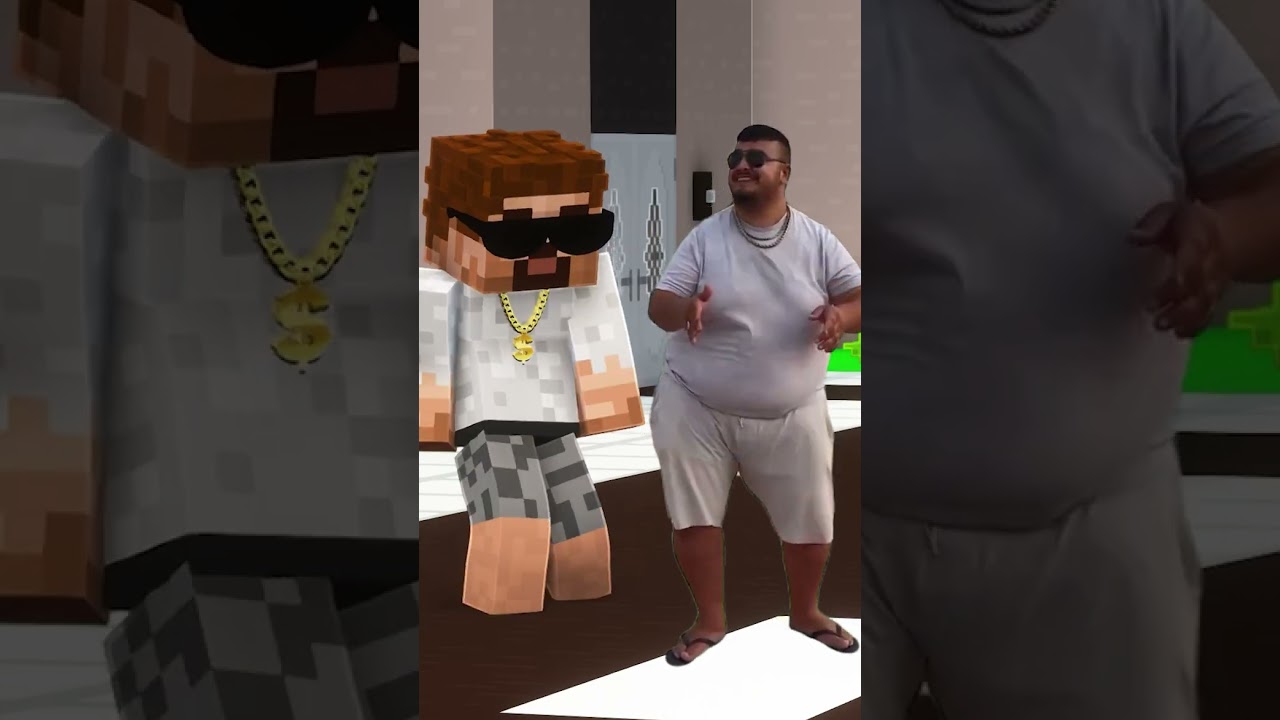 Poor Dom Dom Yes Yes Funny Minecraft Video - Minecraft #shorts
