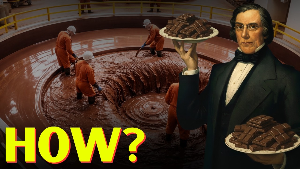 How Chocolate Is Made? (Full Factory Process)