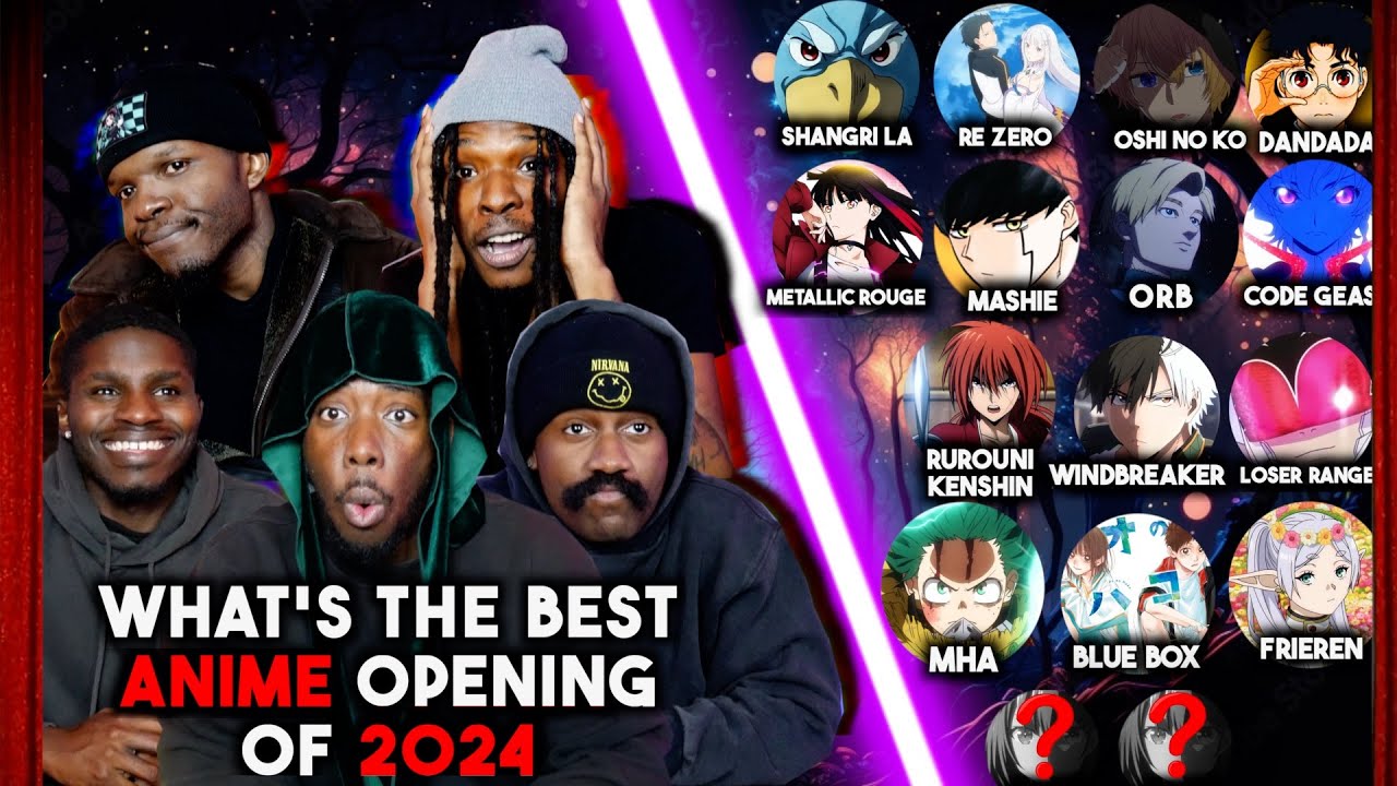 What’s the Best Op of 2024? NON-Anime Fan REACTS to ANIME OPENINGS With FANS