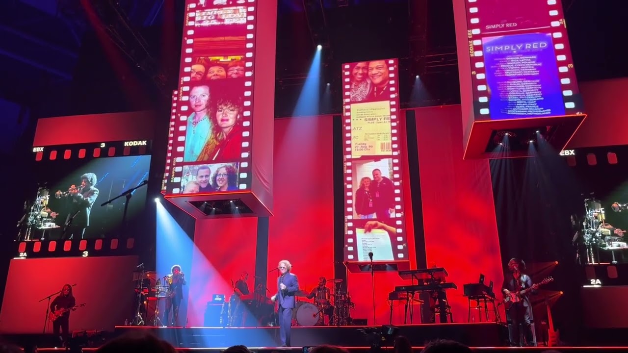 Simply Red – Holding Back the Years (Live in Łódź, 2022) HDR