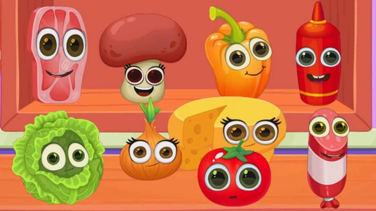 Main game masak masakan anak kecil | Permainan masak menyenangkan | masak sayur masak buah