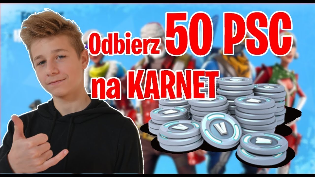 🔥FORTNITE - Rozdajemy 50psc na karnet o 17:45 ! - Gramy z Widzami🔥