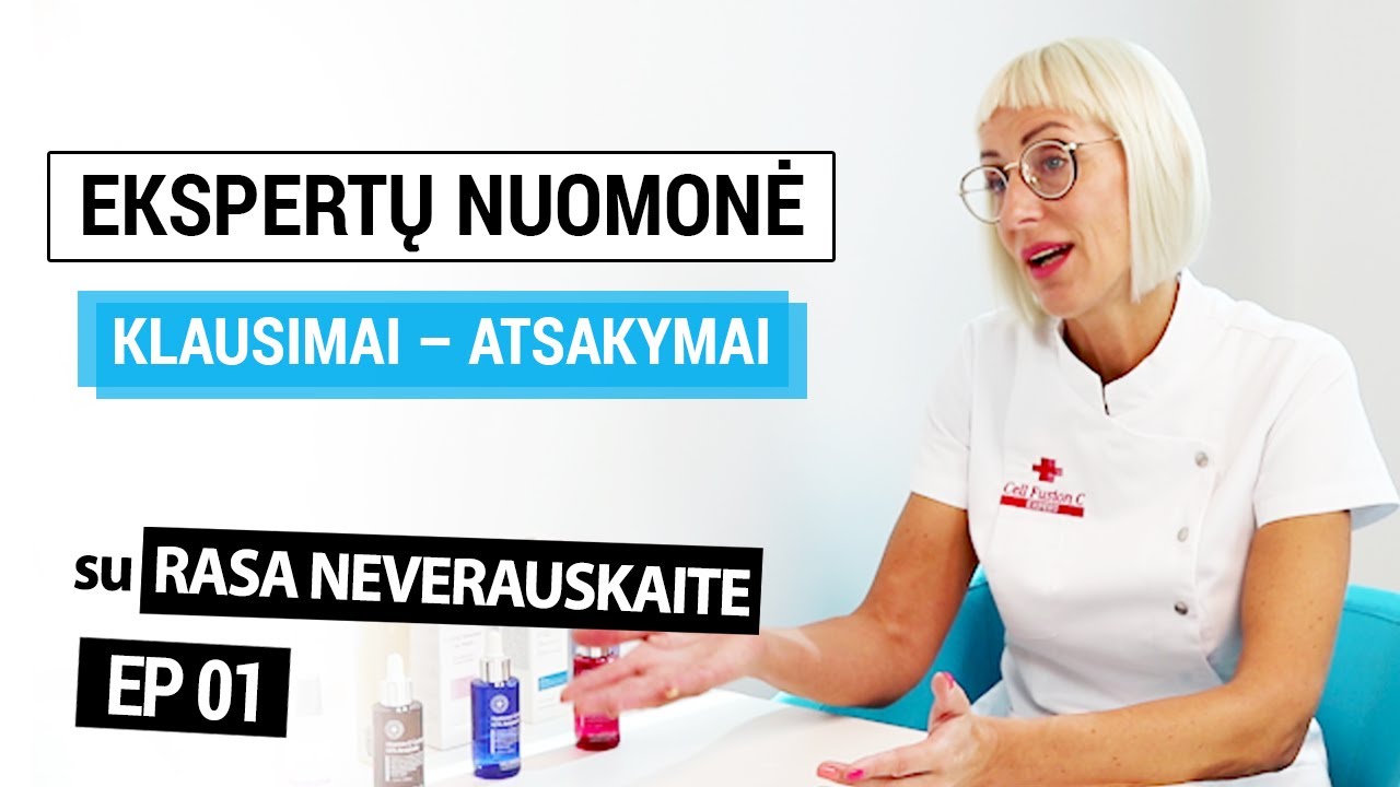 Dažniausiai užduodi klausimai apie veido odos priežiūra ir mitai - EKSPERTŲ NUOMONĖ #1