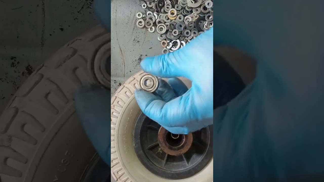 Akülü sandalye ön tekerlek tamiri nasıl yapılır. Püf noktaları neler.