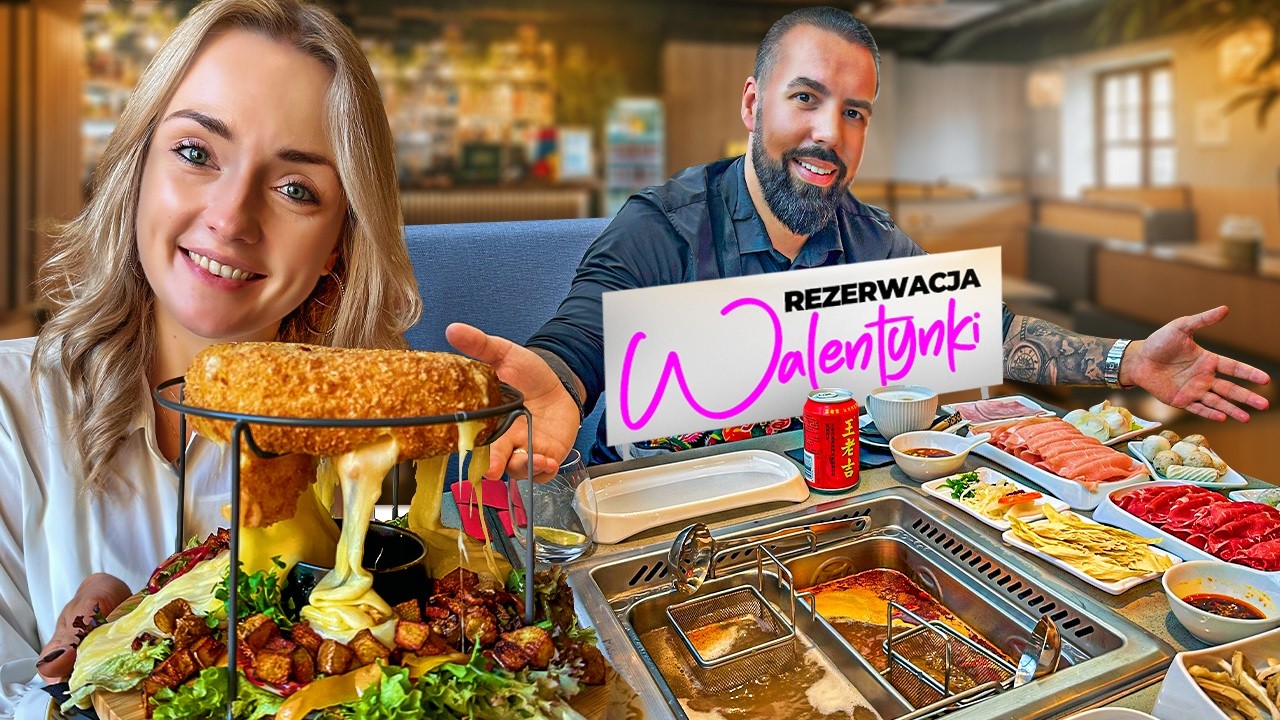 GDAŃSK! Gdzie ZJEŚĆ kolację Walentynkową?! NAJLEPSZE jedzenie w Gdańsku! | Check In
