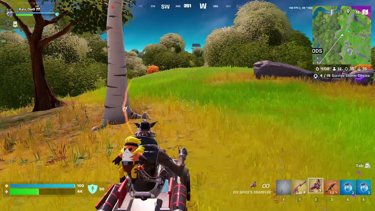 Ice Spice's Grappler + Lil Shady Mobile Emote = FUN XD