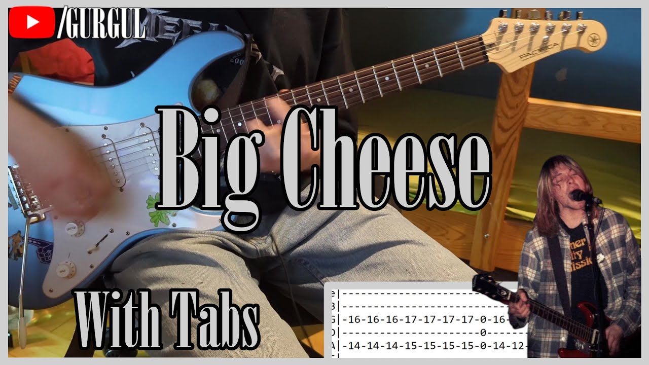Nirvana - Big Cheese | Guitar Cover with Tabs