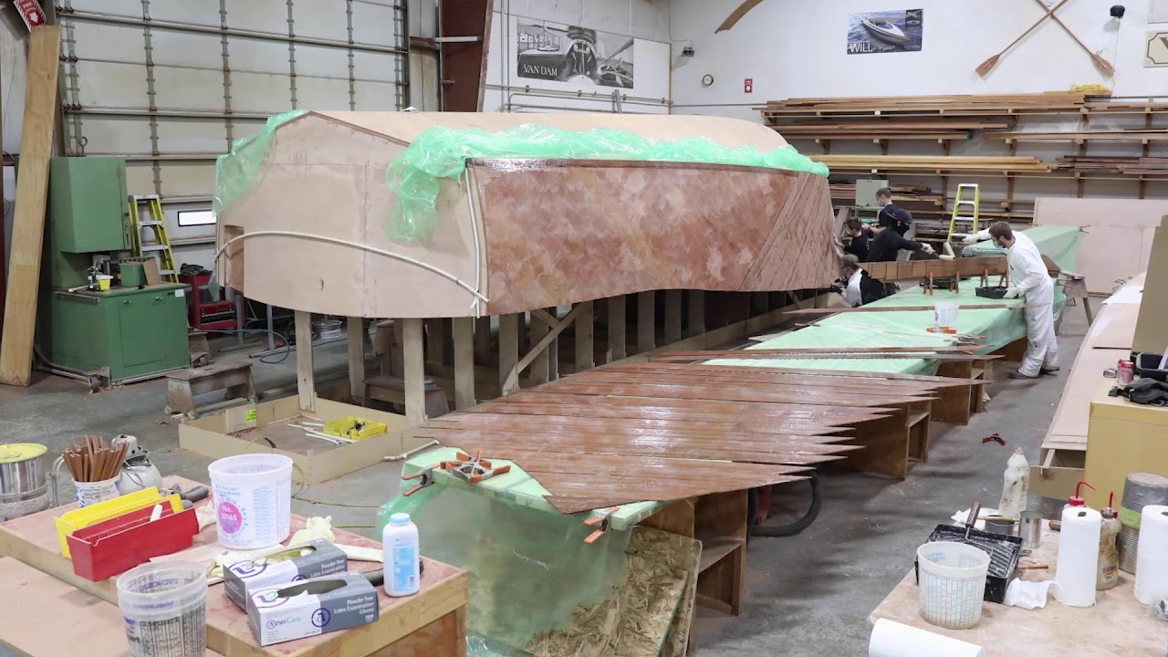 Dreamboat 2021 | Side Planking Timelapse | Van Dam Custom Boats