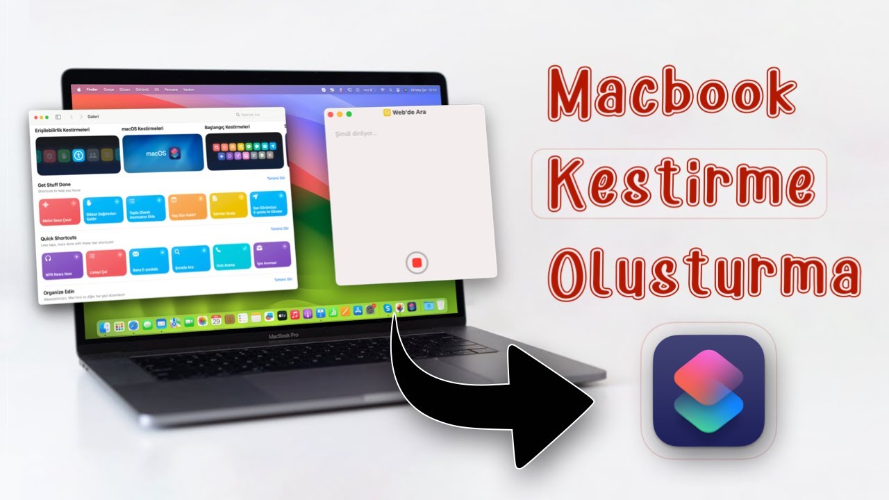 Mac'te Tek Tıkla Arama Yap | Macbook Kestirme Oluşturma 3