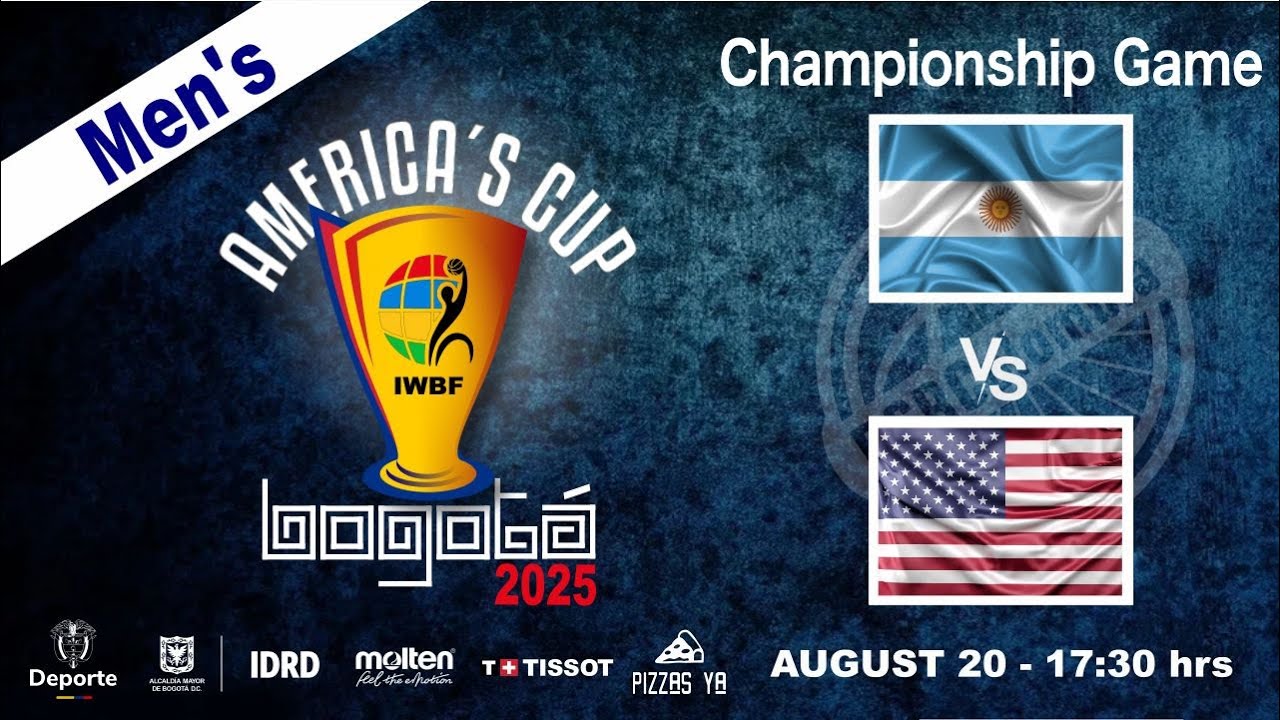 USA vs Argentina | FINAL | 2025 IWBF Men’s Americas Cup