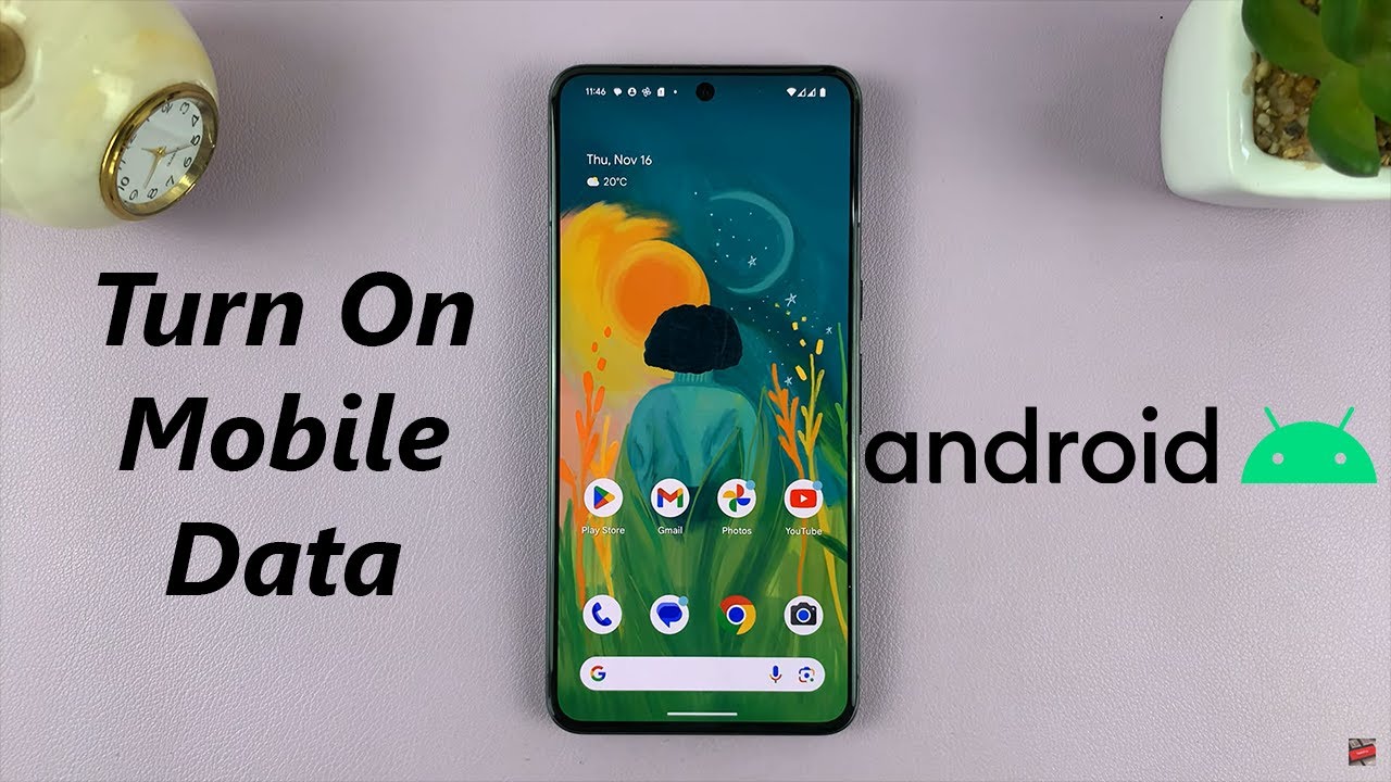 How To Turn On Mobile Data On Android Phone