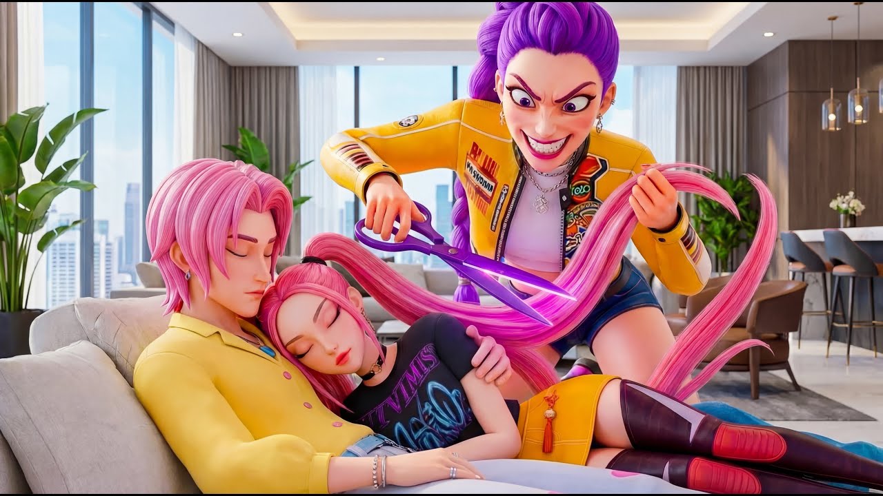 Hair Sabotage! Rumi’s Secret Plan Against Mira Revealed 😱✂️ | KPOP Demon Hunters