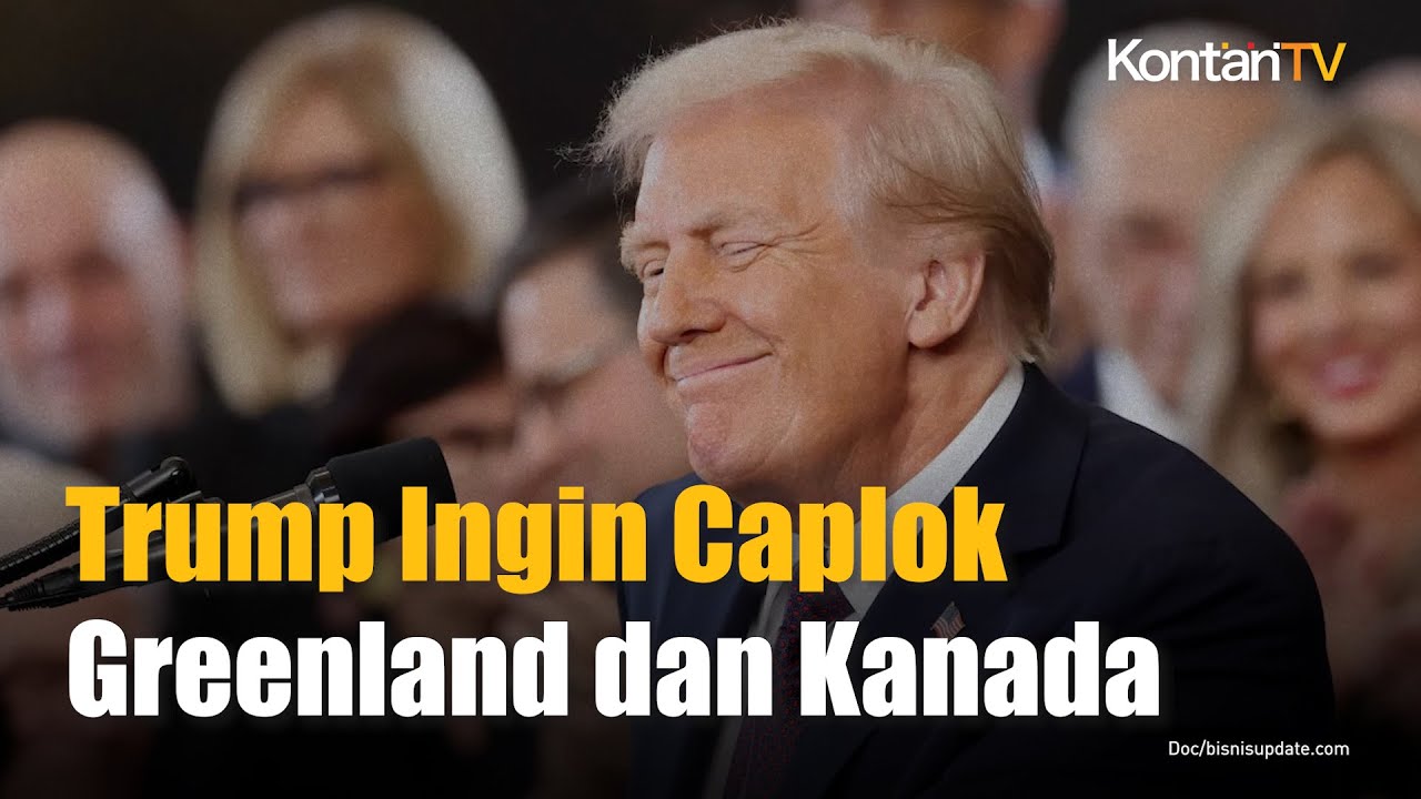 Makin Agresif, Trump Unggah Peta AS yang Mencakup Greenland, Kanada, dan Venezuela