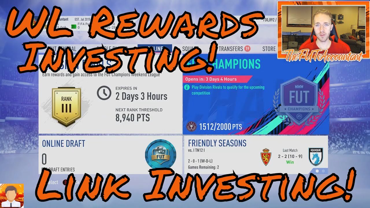 WL Rewards Investing! FUTmas Link Investing? FIFA 19 Ultimate Team
