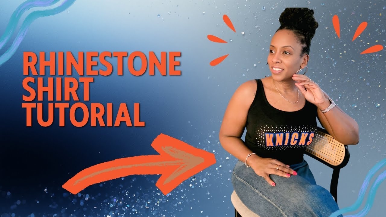 How to Make a Rhinestone Shirt with Cricut 
