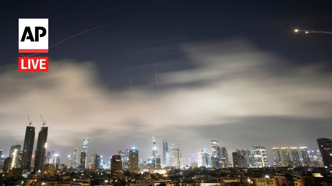 LIVE: Tel Aviv and Jerusalem skyline as Iran war continues