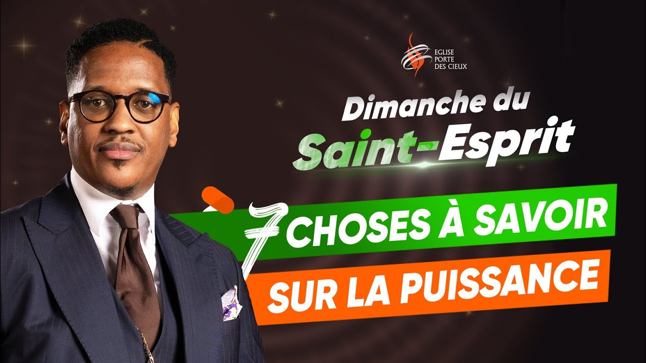 7 CHOSES À SAVOIR  SUR  LA PUISSANCE  AVEC LE PROPHÈTE JOEL FRANCIS TATU