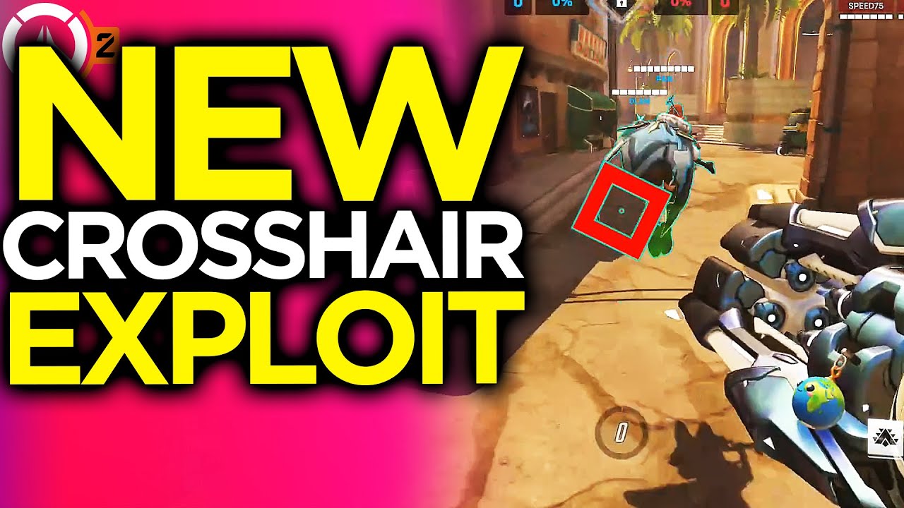 Pro's Abusing New Crosshair Exploit Increasing Projectile Size in OWCS- Overwatch 2