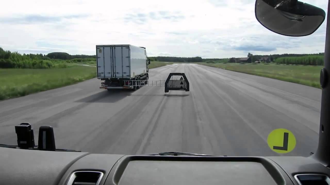 Scania Chile - Seguridad Activa - Sistema AEB de frenado