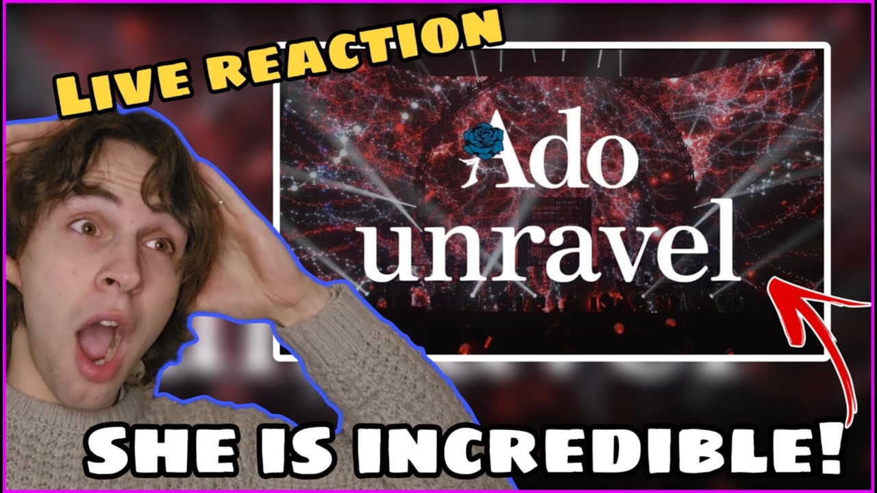 ADO - 'Unravel' (Live) || First Time REACTION