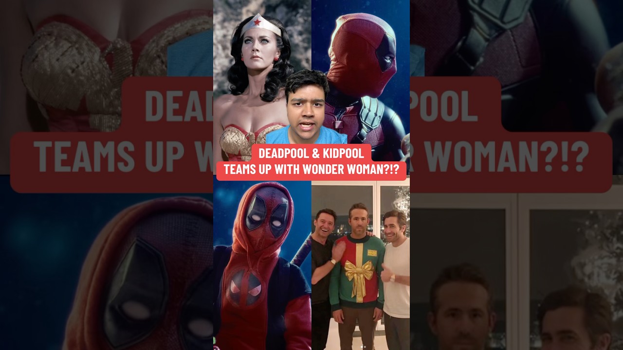 Deadpool & Kidpool Team Up With Wonder Woman