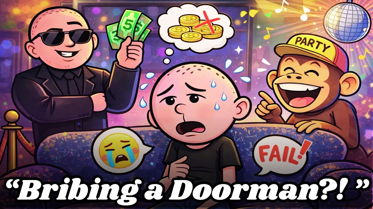 Karl Pilkington&rsquo;s Hilarious Bribe Fail at the Club | The Ricky Gervais Show (XFM)