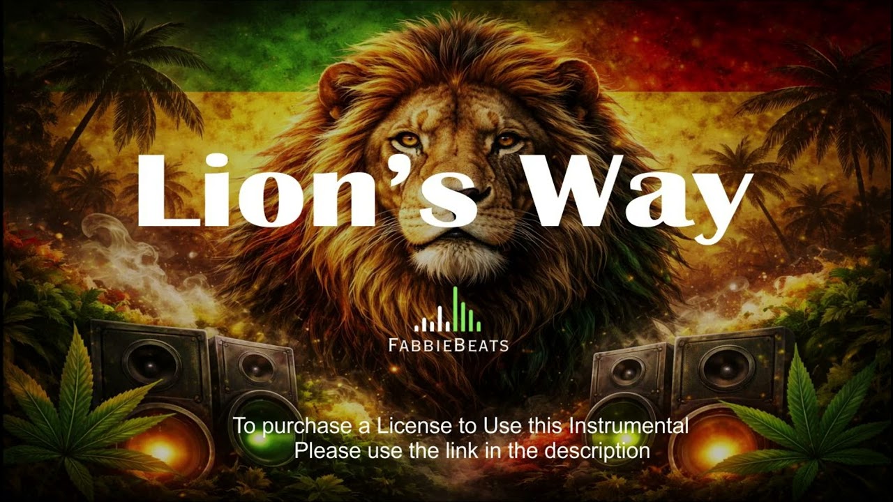 [FREE] Reggae instrumental Riddim 2025 (by Mr fabbie) Lion's Way