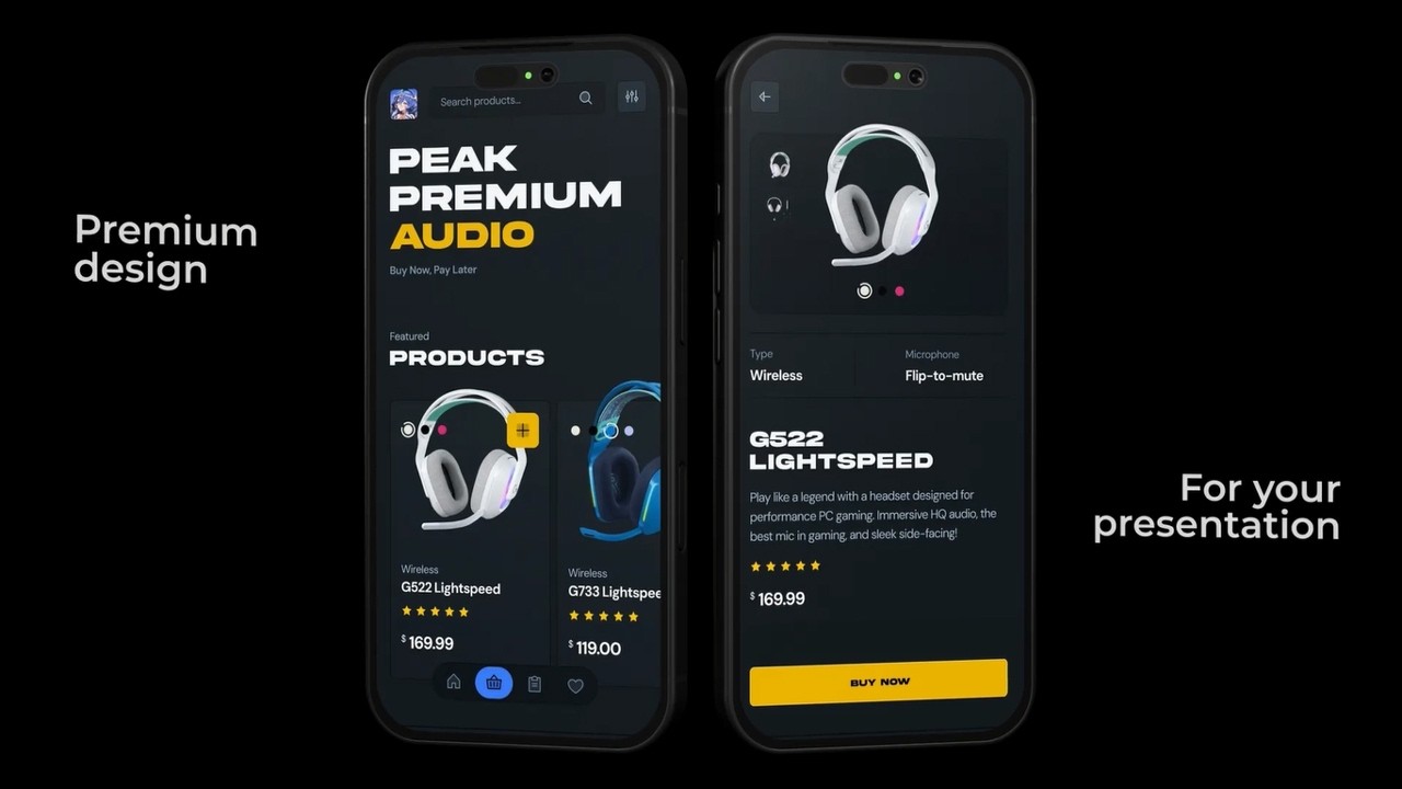 Phone Mockup App Presentation - After Effects Template