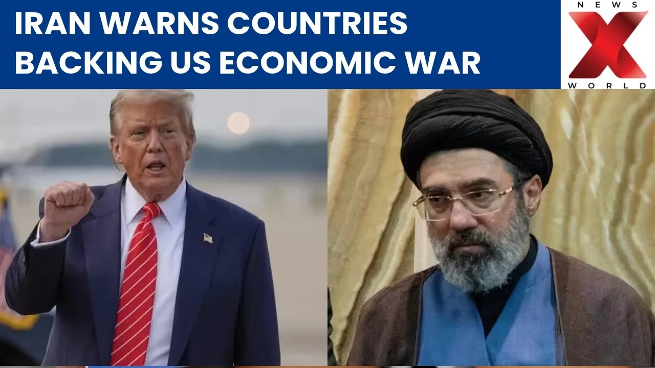 Iran Threatens US Allies Over Economic War, Warns of Hormuz Oil Blockade | NewsX World