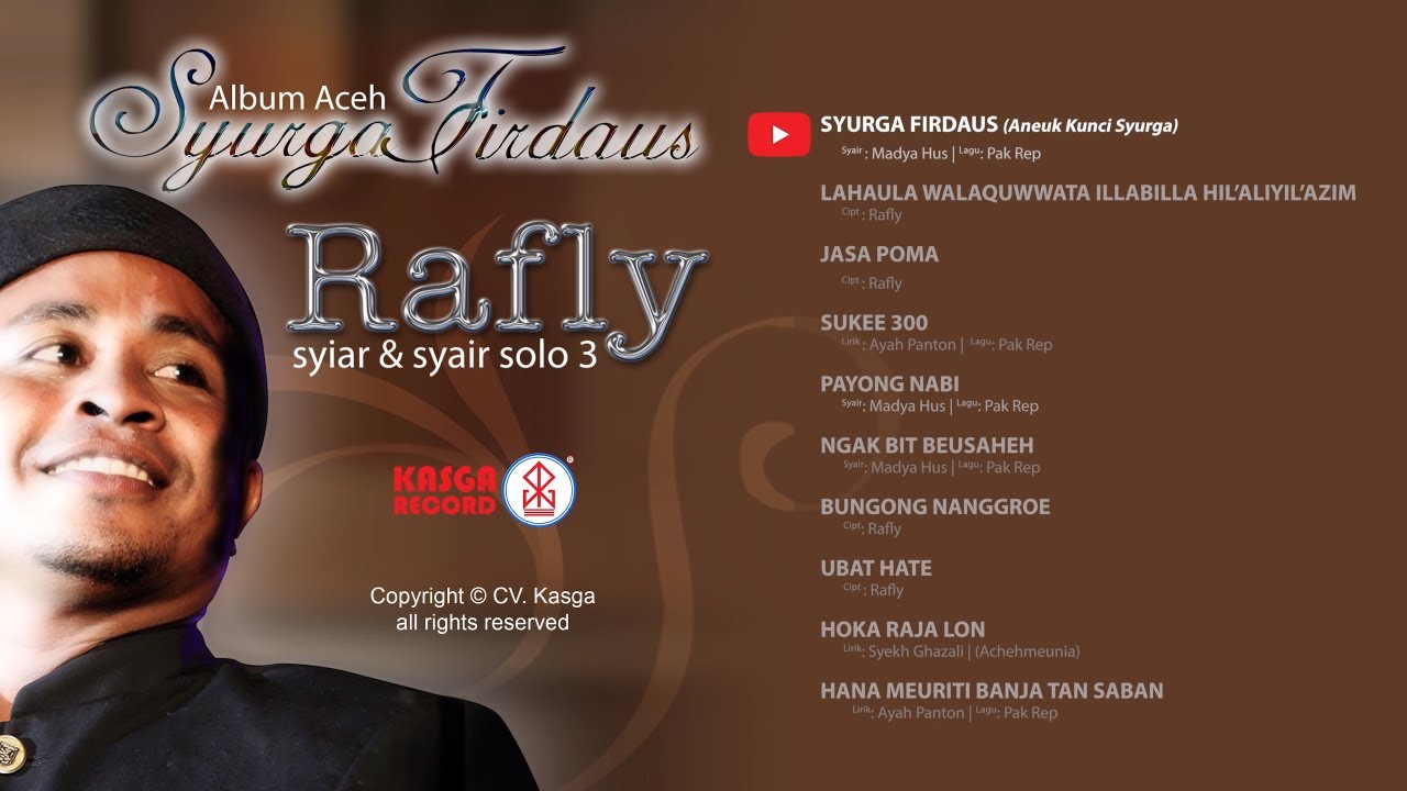 Album Solo Rafly KanDe - Syurga Firdaus (Full Album)