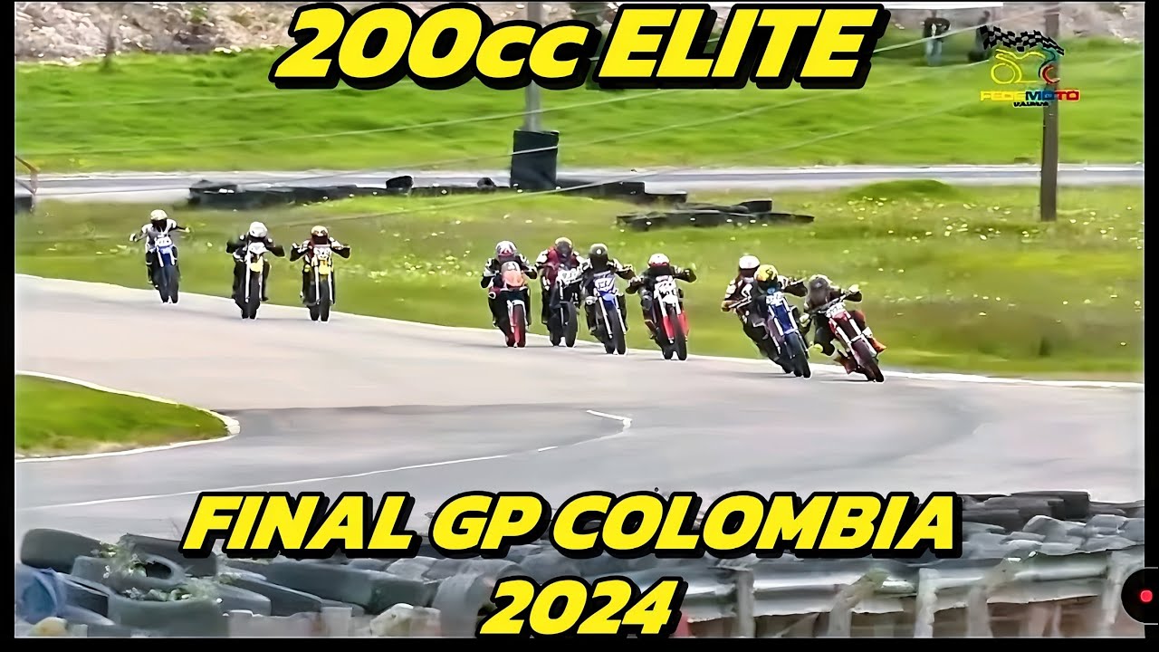 Final GP COLOMBIA 2024 200cc agua ÉLITE #tocancipá