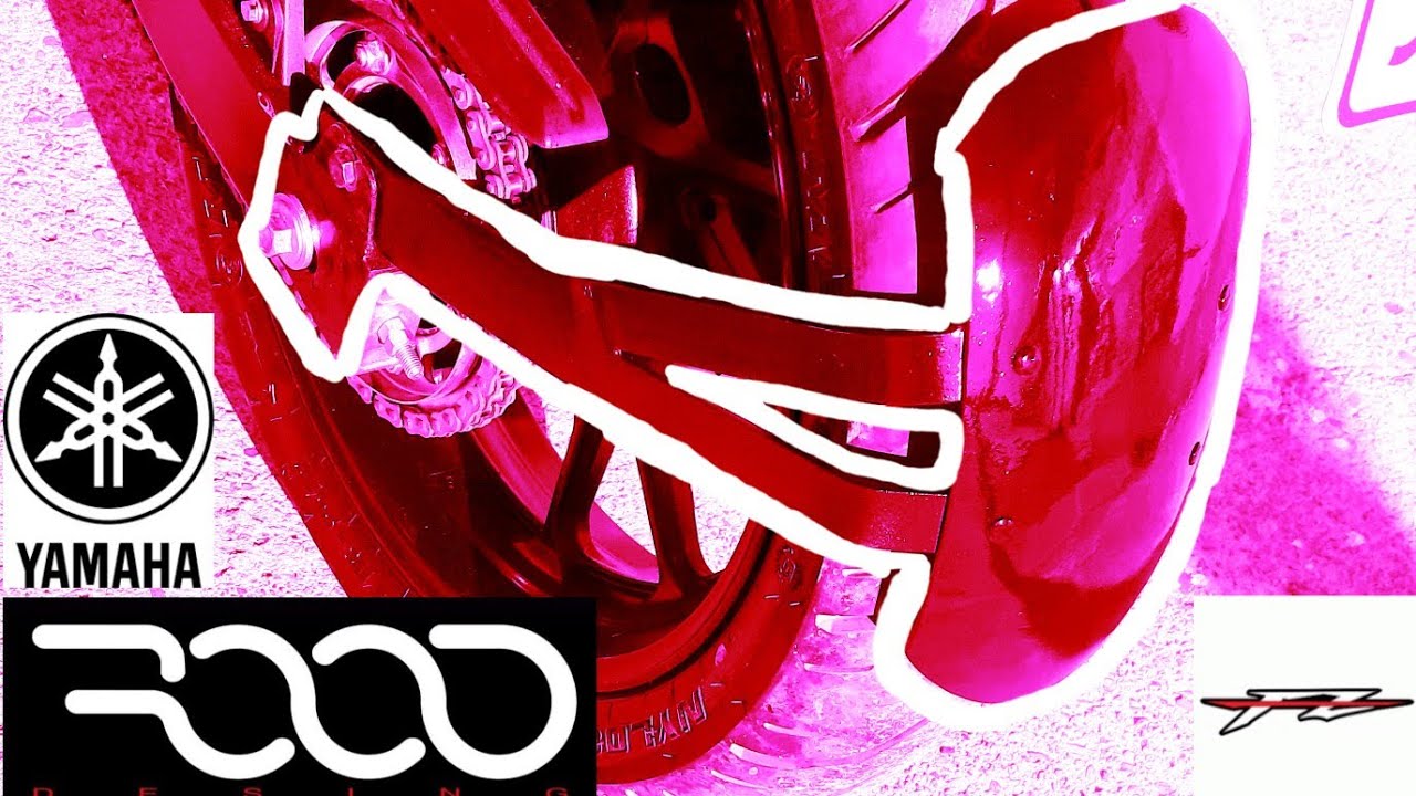 guardabarro trasero Yamaha fz