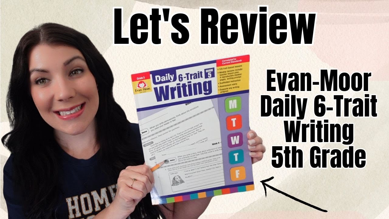 Homeschool Writing Curriculum - Evan Moore Daily 6-Trait Writing Grade 5 - Review & Flip-Through