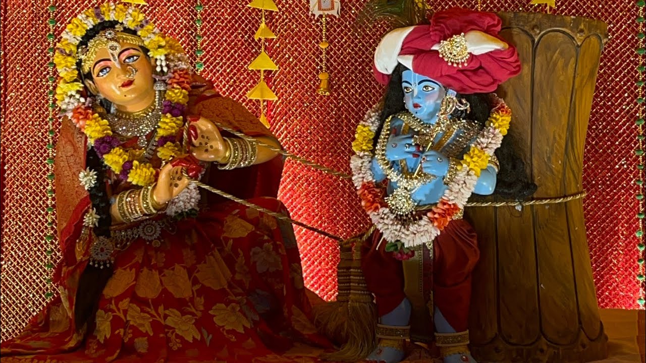 Festival | Radha Damodar | ISKCON | Hyderabad |Damodar festival full video of ISKCON #minivlog