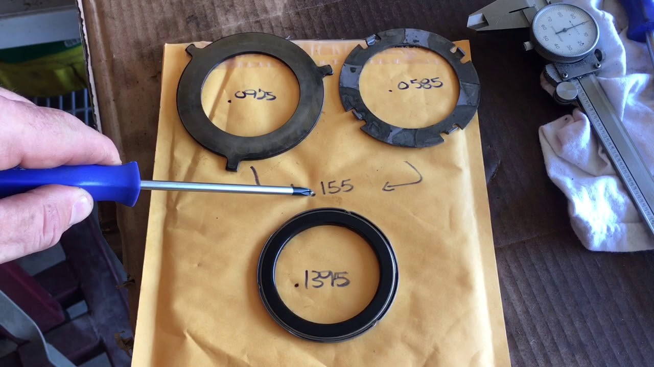 DIY TH400 Rollerize rear thrust bearing