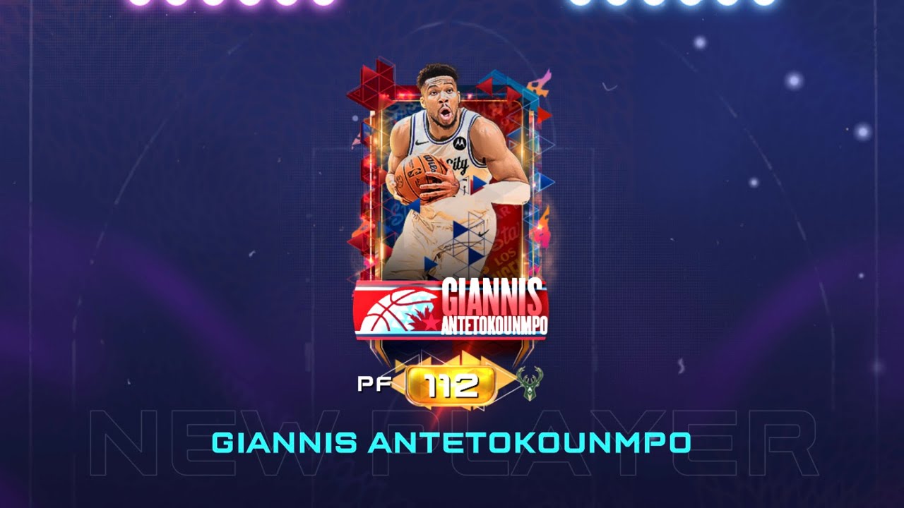 The grandmaster Giannis on the Knicks! Gameplay video, nba live mobile 