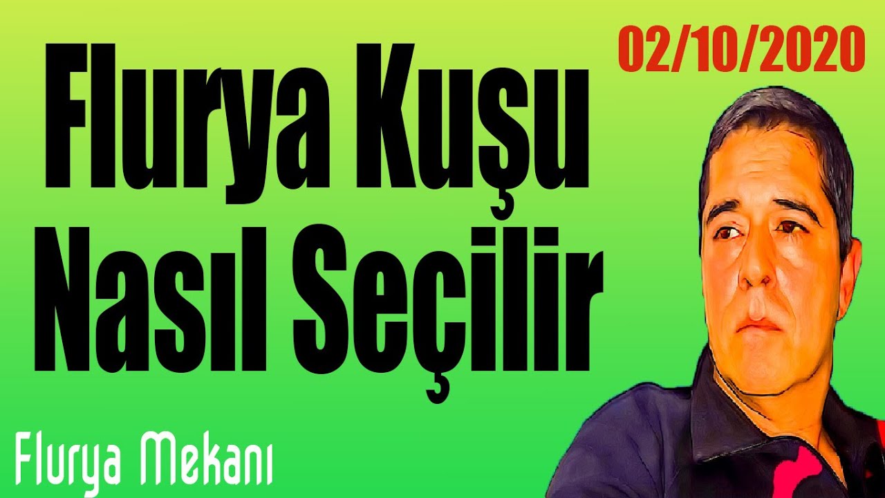 Flurya Mekanı - Flurya kuşu nasıl seçilir