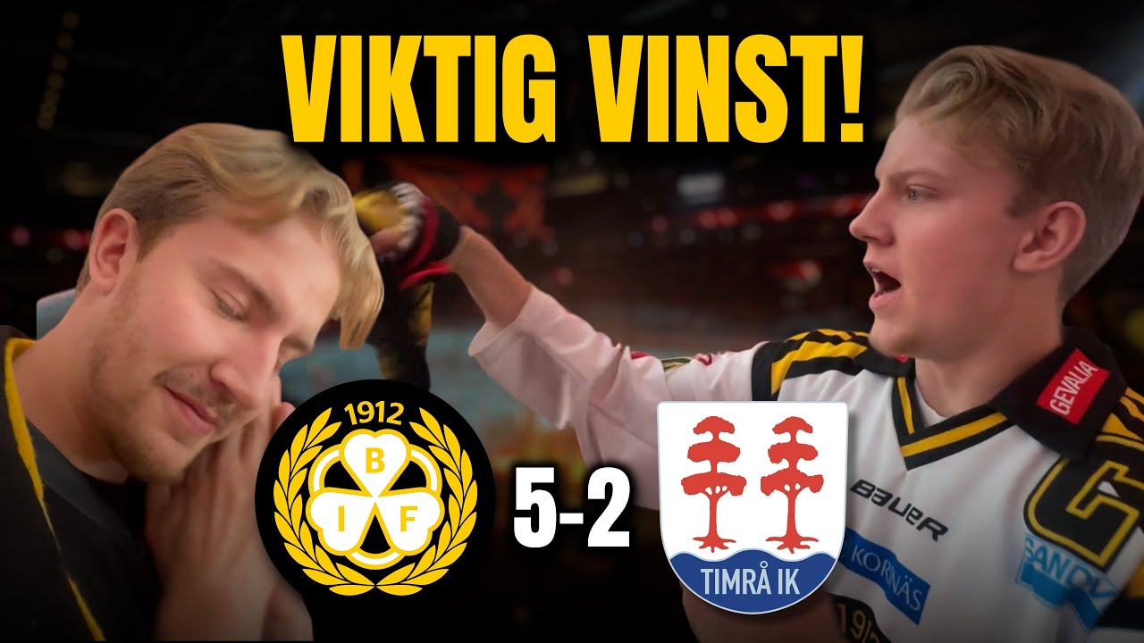 BRYNÄS TAR EN VIKTIG VINST MOT TIMRÅ!