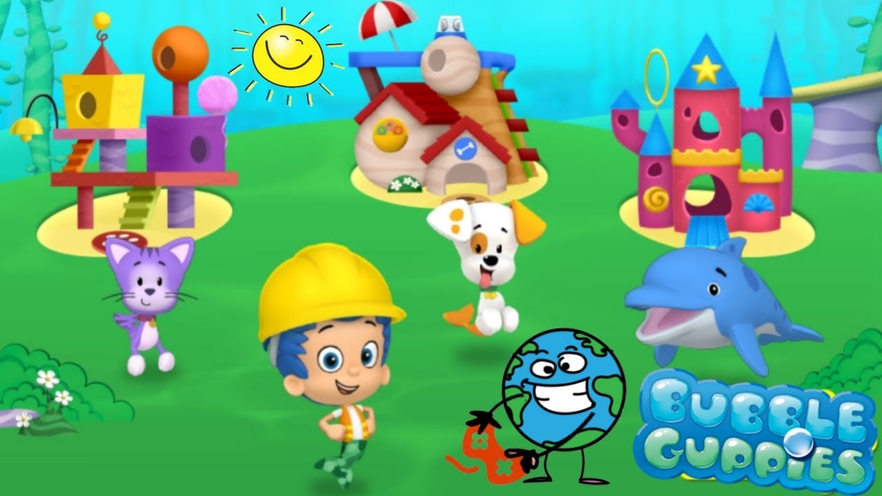 Bubble Guppies | A house for a dog, cat and dolphin | HOW TO PLAY  | Nickelodeon