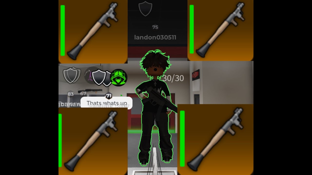 WE SLID ON THE OPPS AND TOOK THEIR RPGS IN A ROBLOX FLORIDA HOOD GAME  🌴🔫