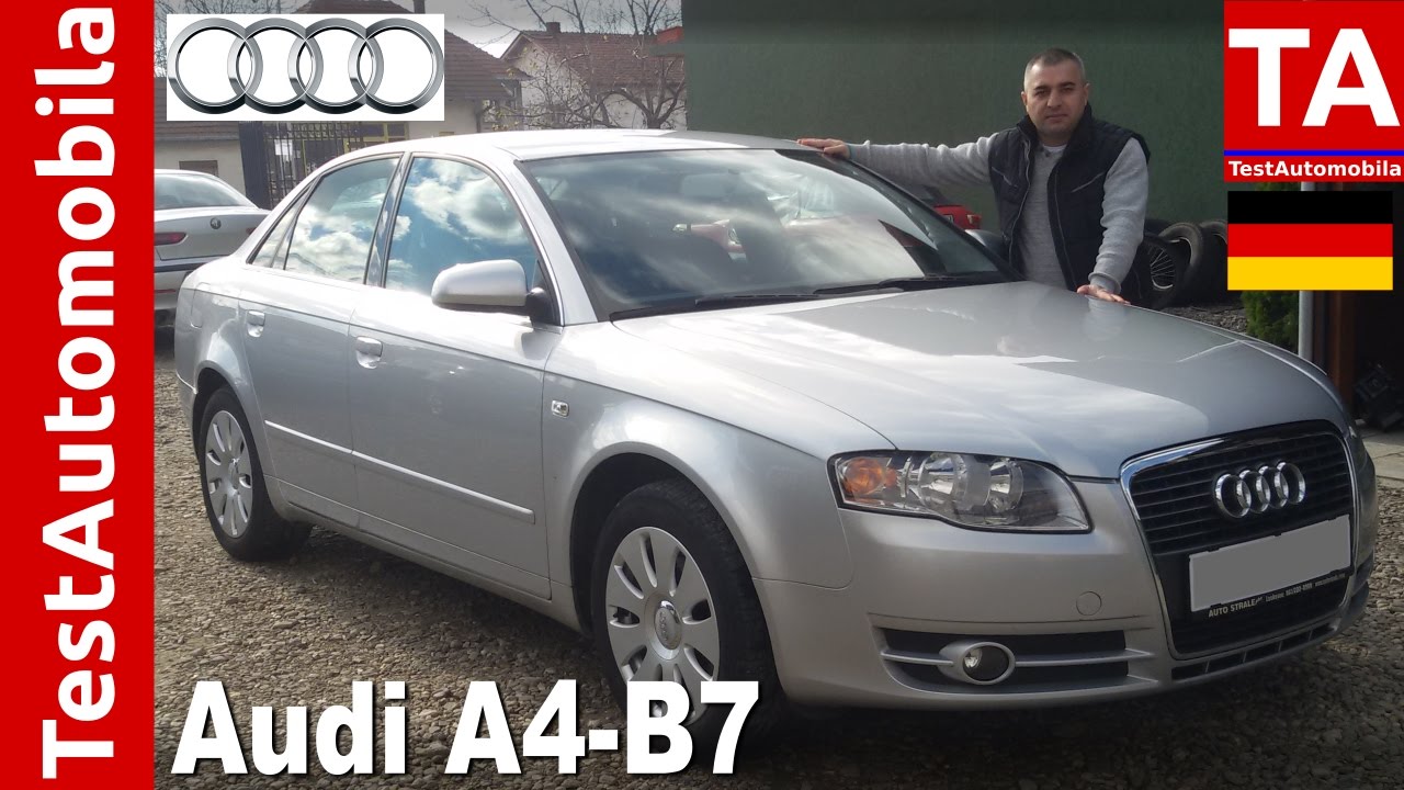 AUDI A4 B7 2.0 TDI 140KS Test polovnjaka