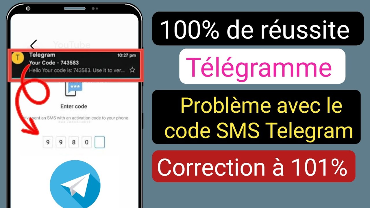 Comment résoudre le problème de code SMS Telegram 2025 | Résoudre le problème de code envoyé à l'app