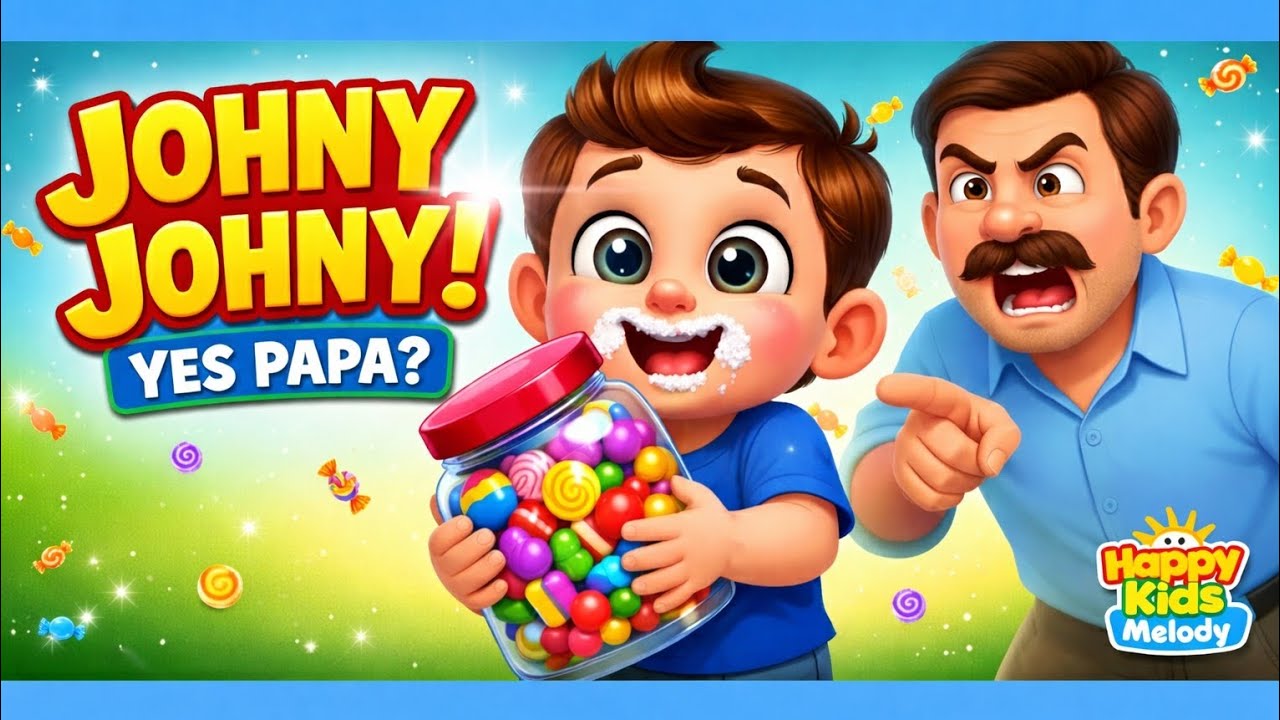 Johnny Johnny Yes Papa Song for Kids 👶 | Nursery Rhymes & Baby Songs