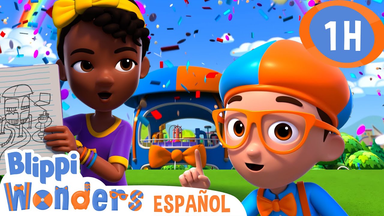 El parque infantil más grande del mundo | Blippi Wonders | Caricaturas para niños