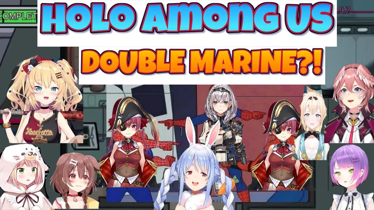Golden Week Holo AmongUs 【 All POV 】