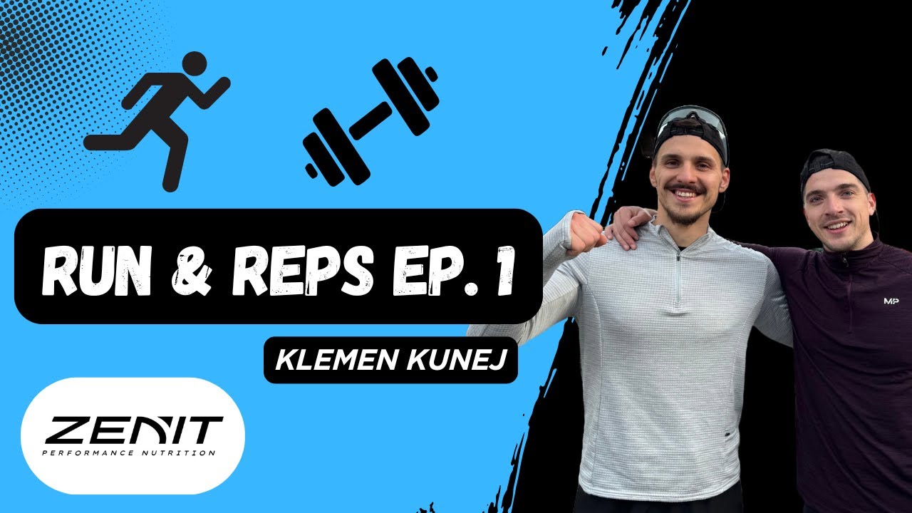 Klemen Kunej (Zenit Performance Nutrition) — RUN & REPS EP. 1  | Kdo je hitrejši na 100m?