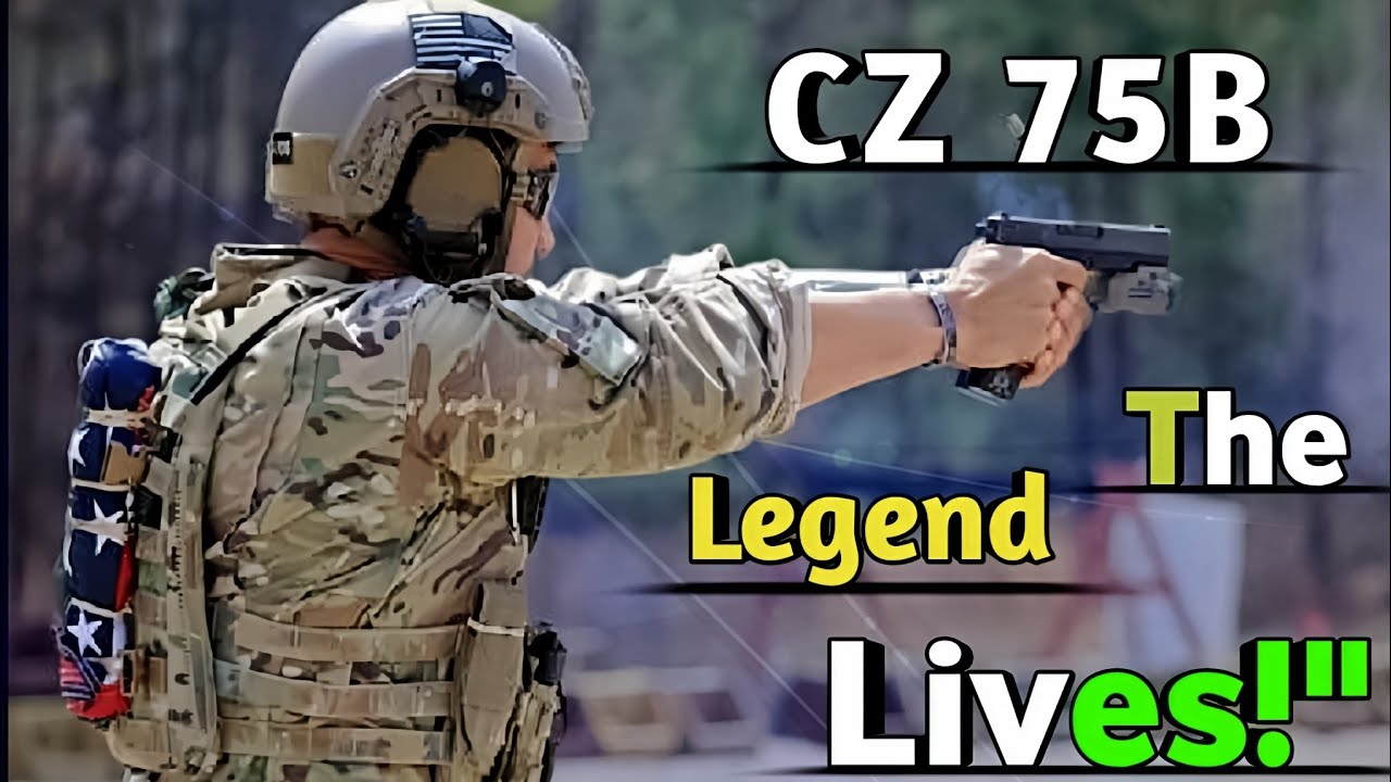 CZ 75 B🔫 – The Pistol That Changed History💥🔥