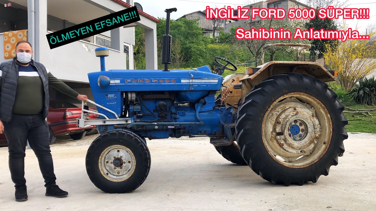 İNGİLİZ FORD 5000 SÜPER İNCELEME VE TANITIMI!!! ÖLMEYEN TRAKTÖR YAPMIŞLAR!!!