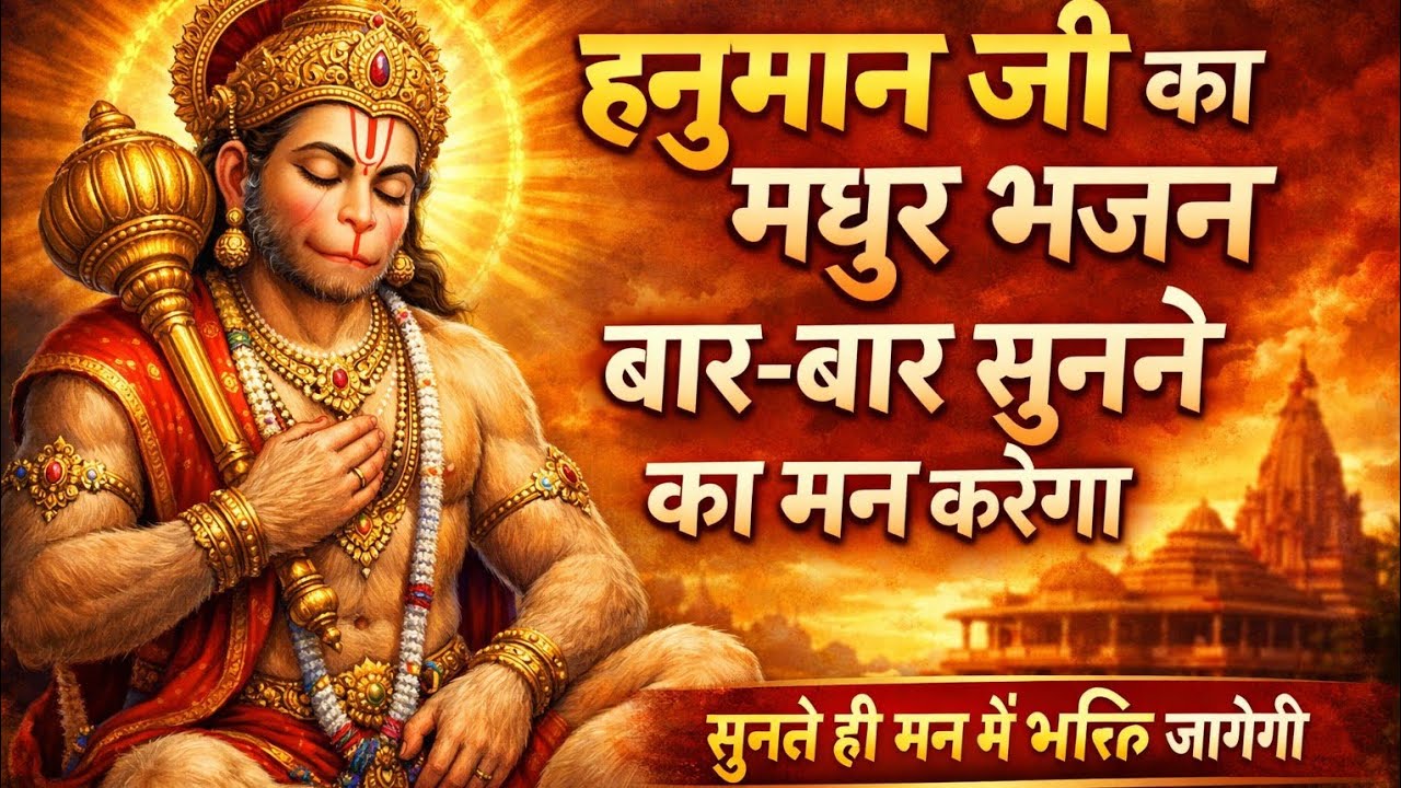 “हनुमान जी का ऐसा भजनजो बार-बार सुनने का मन करेगा”#hanuman #ytvideos#viral #explore 